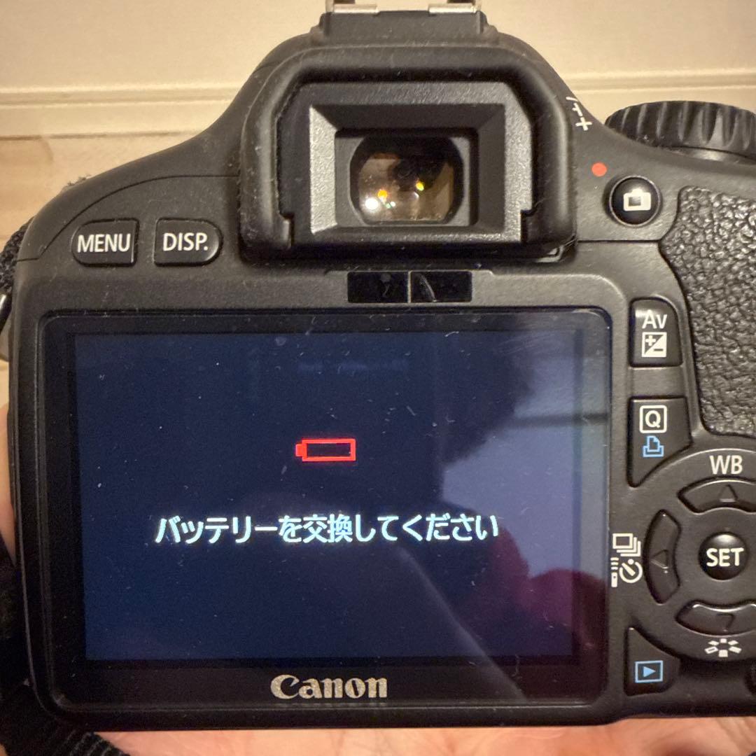 一眼レフ　Canon eoskiss X4