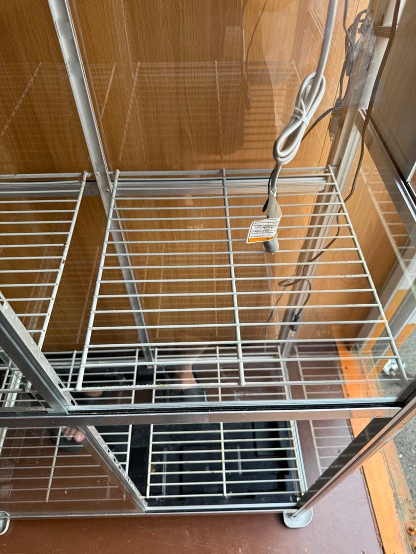 ガラス温室　FHB-1508S サーモ+専用換気扇付き