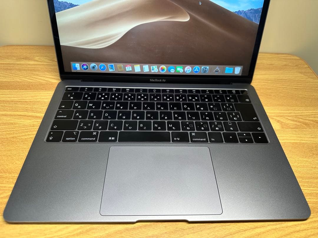 美品 Macbook Air 2018,13inch,メモリ16,SSD 512