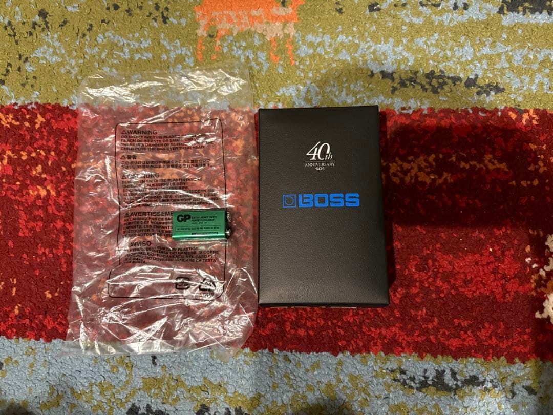 BOSS SD-1 SUPER Over Drive 40th 40周年限定