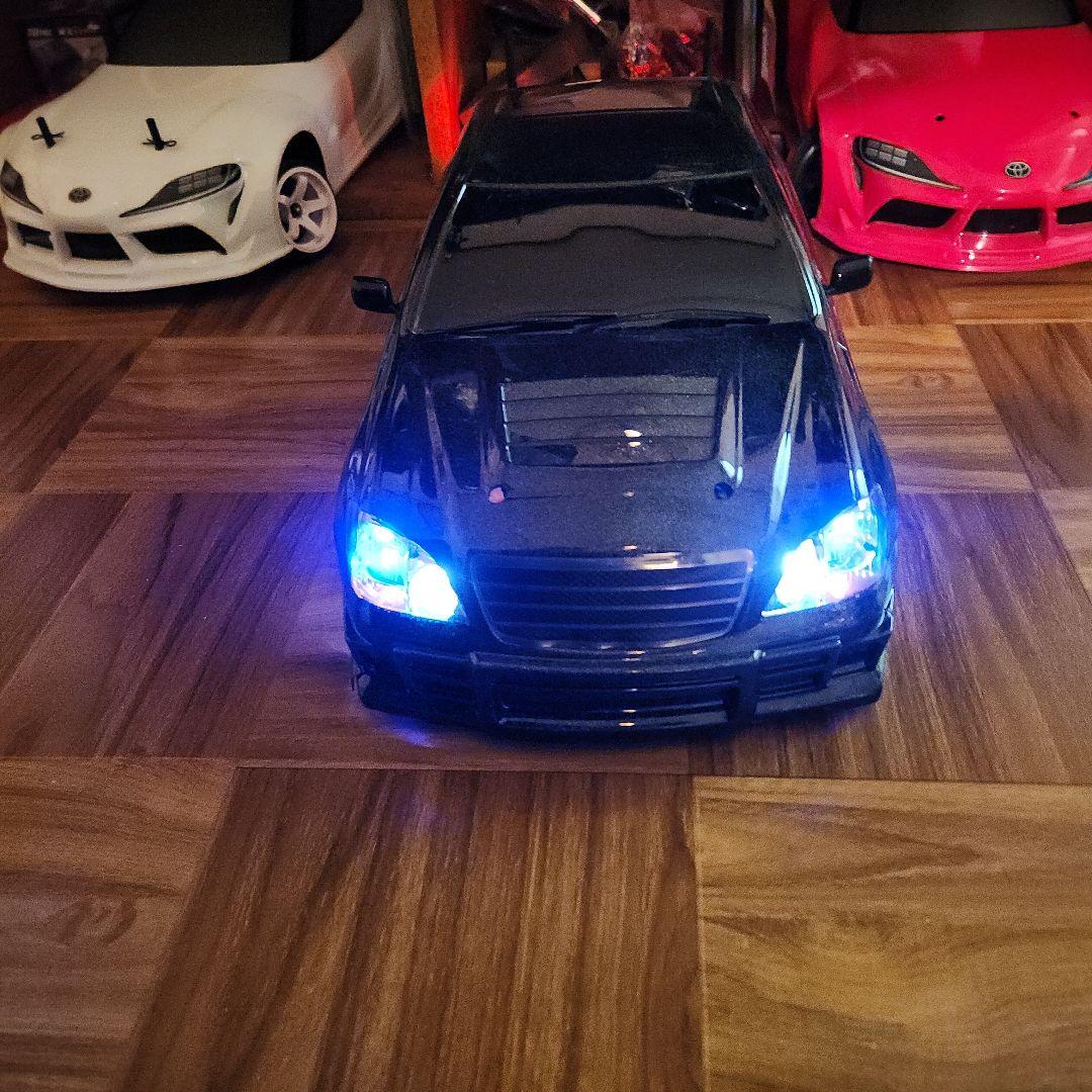 最終値下げ！10/1ラジコン。ドリラジ、TOYOTA、CROWNLEDライト付き