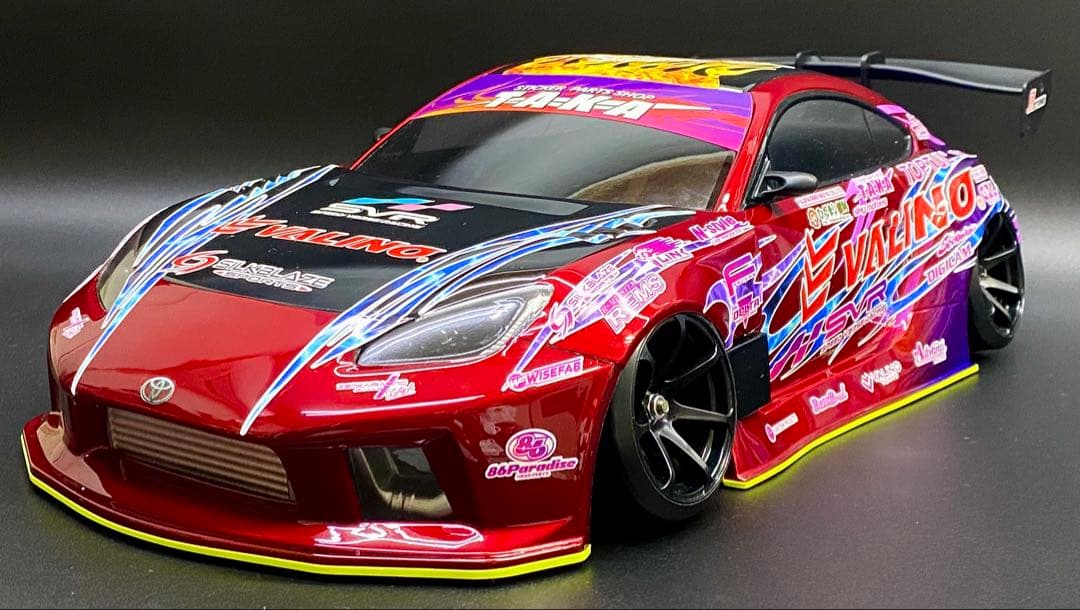 SHIBATA 2024 GR86 Basebody☆塗装済ボディ☆ドリフト