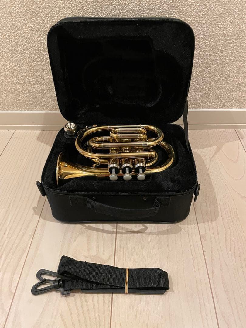 ❗️タイムSALE❗️ポケットトランペット マウスピース付き