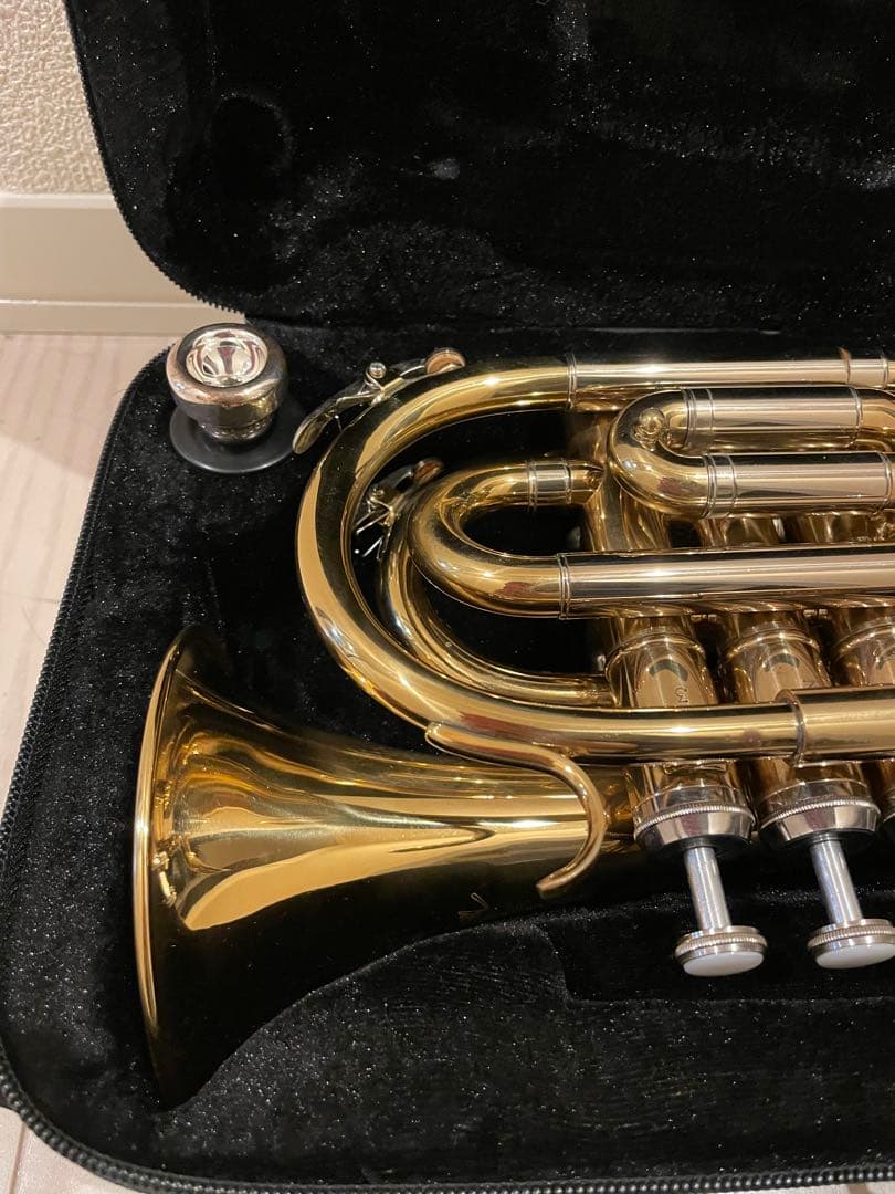 ❗️タイムSALE❗️ポケットトランペット マウスピース付き