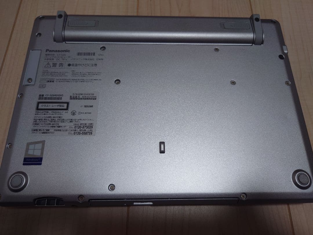 Windowsノート本体 Panasonic Let's note SZ6 CF-SZ6RDQVS