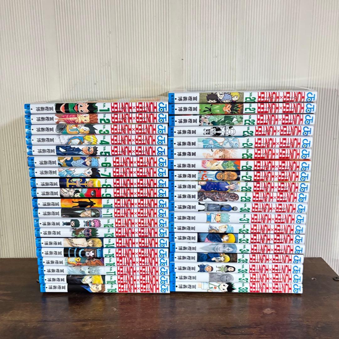 極美品　HUNTER × HUNTER 既刊全巻1-38巻セット　全巻セット