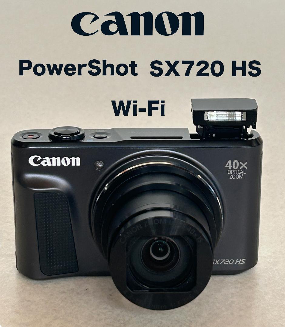 ✨美品✨Canon SX720 HS コンパクトデジタルカメラ（ブラック）