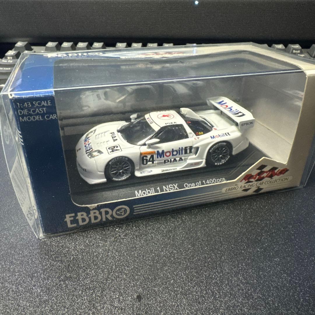 ミニカー Mobil 1 NSX 2002 EBBRO 1/43 JGTC