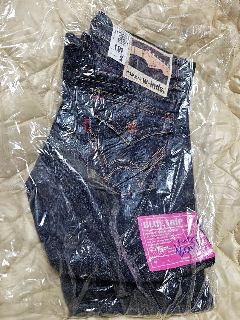 EDWIN 503 × w-inds.コラボ デニムジーンズ ギターVer.