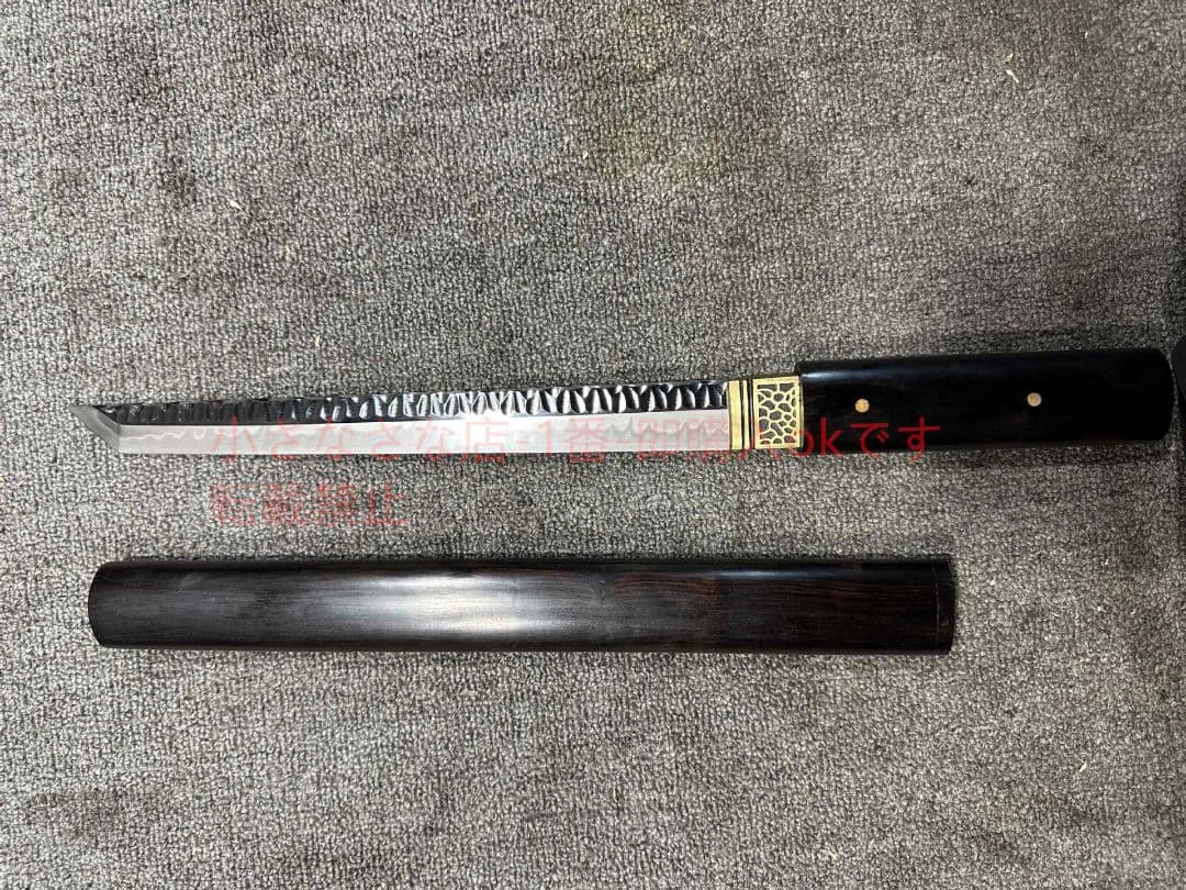 12寸素装石紋居合唐刀 武具 刀装具 日本刀 唐剣  模造刀·模擬刀  居合刀