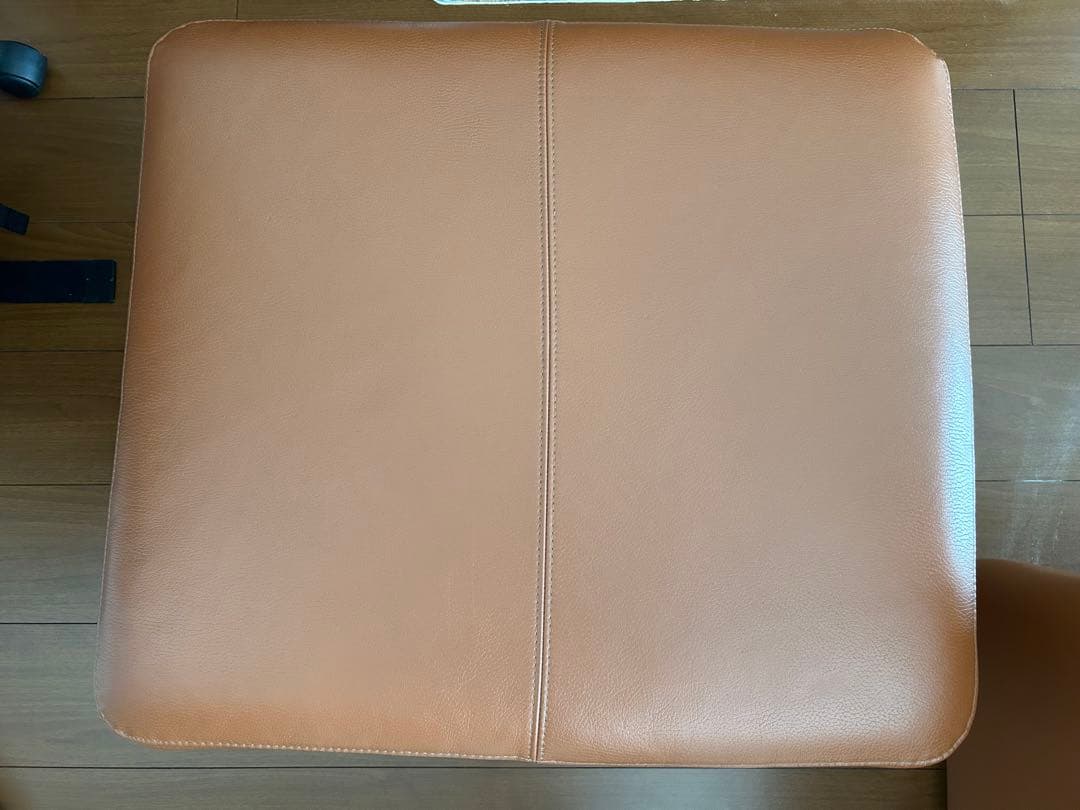 オットマン　浜本工芸　No.2000スツール［SH36］本革ブラウン色