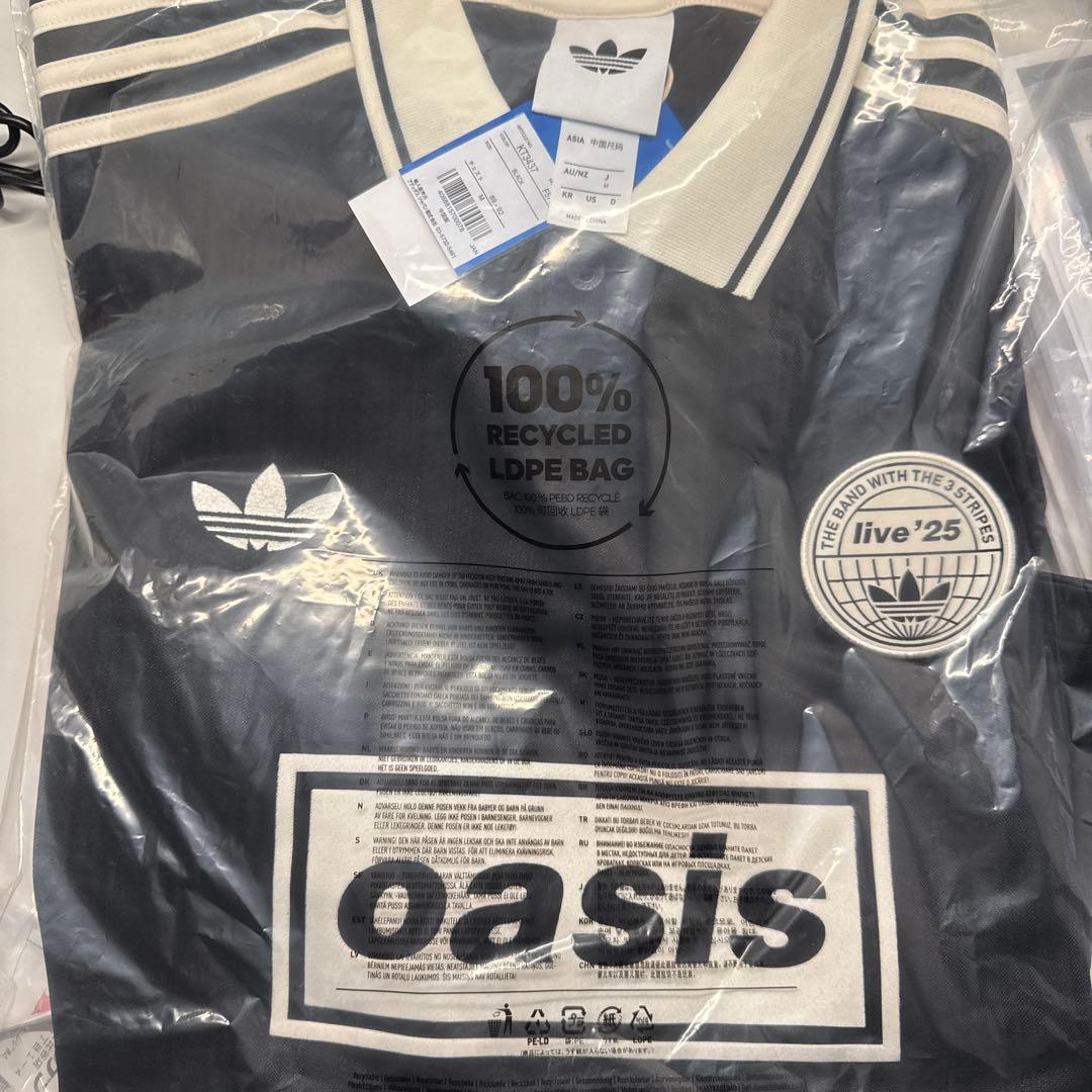 Oasis adidas ツアージャカード ジャージー 日本限定 Mサイズ