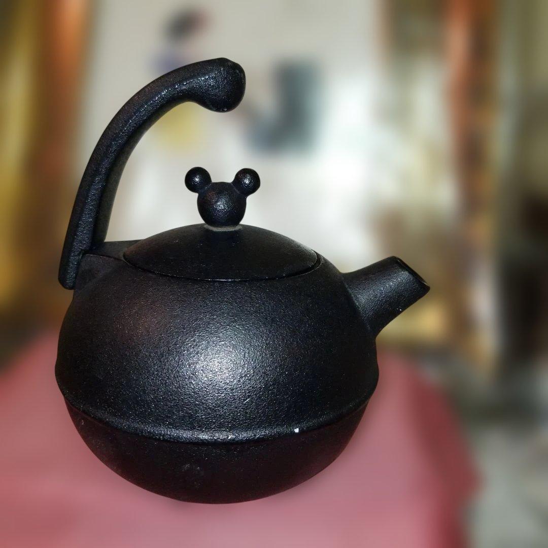 ミッキーマウス 鉄瓶 中型