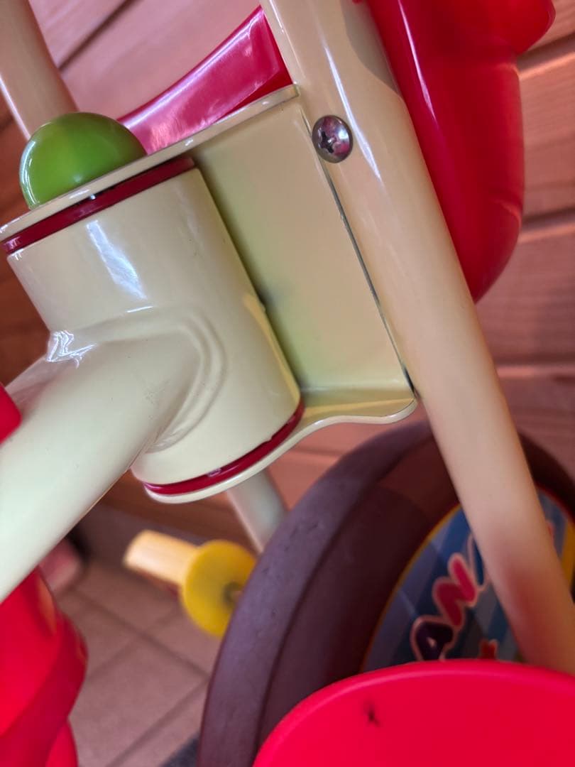 【超美品】アンパンマン デラックス2 三輪車