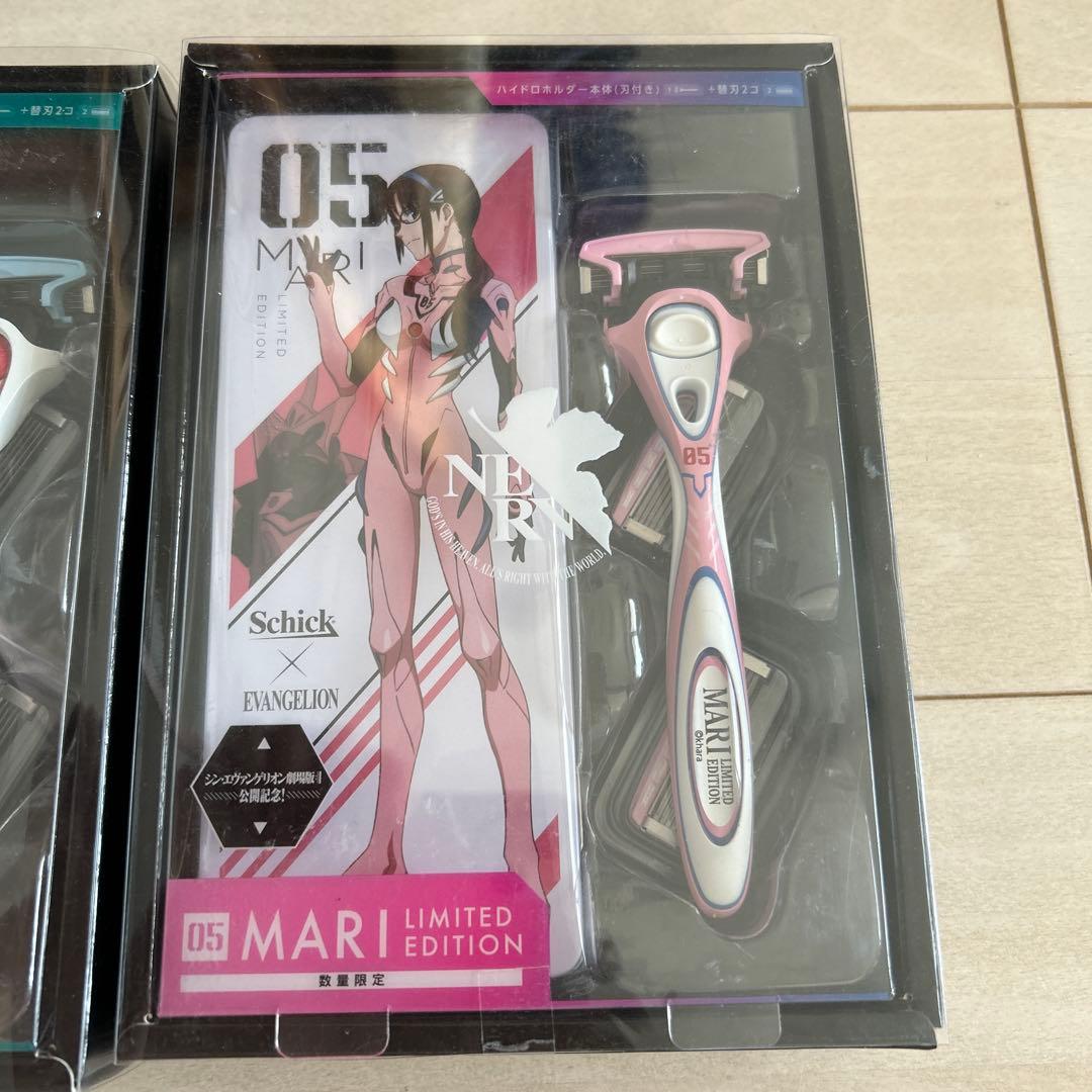 Schickハイドロ5 ホルダー(刃付き)+替刃2コ缶ケース付 エヴァンゲリオン