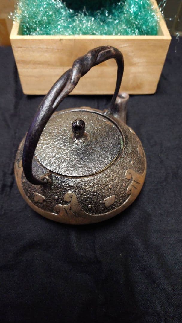 砂鉄急須　南部盛岡　照光堂　未使用