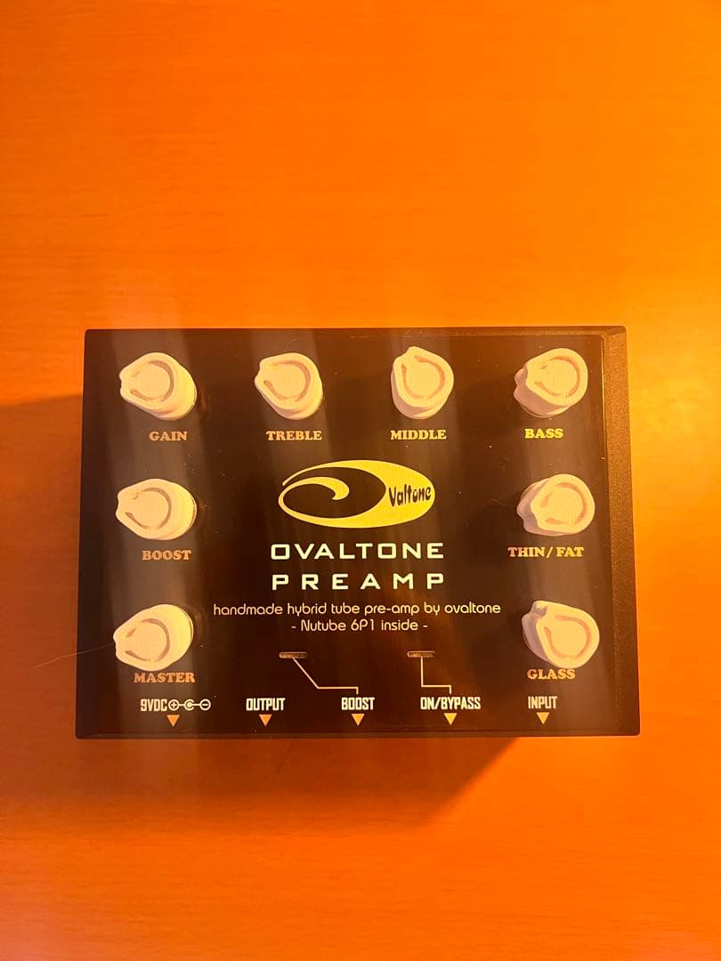 美品　ovaltone プリアンプ　preamp