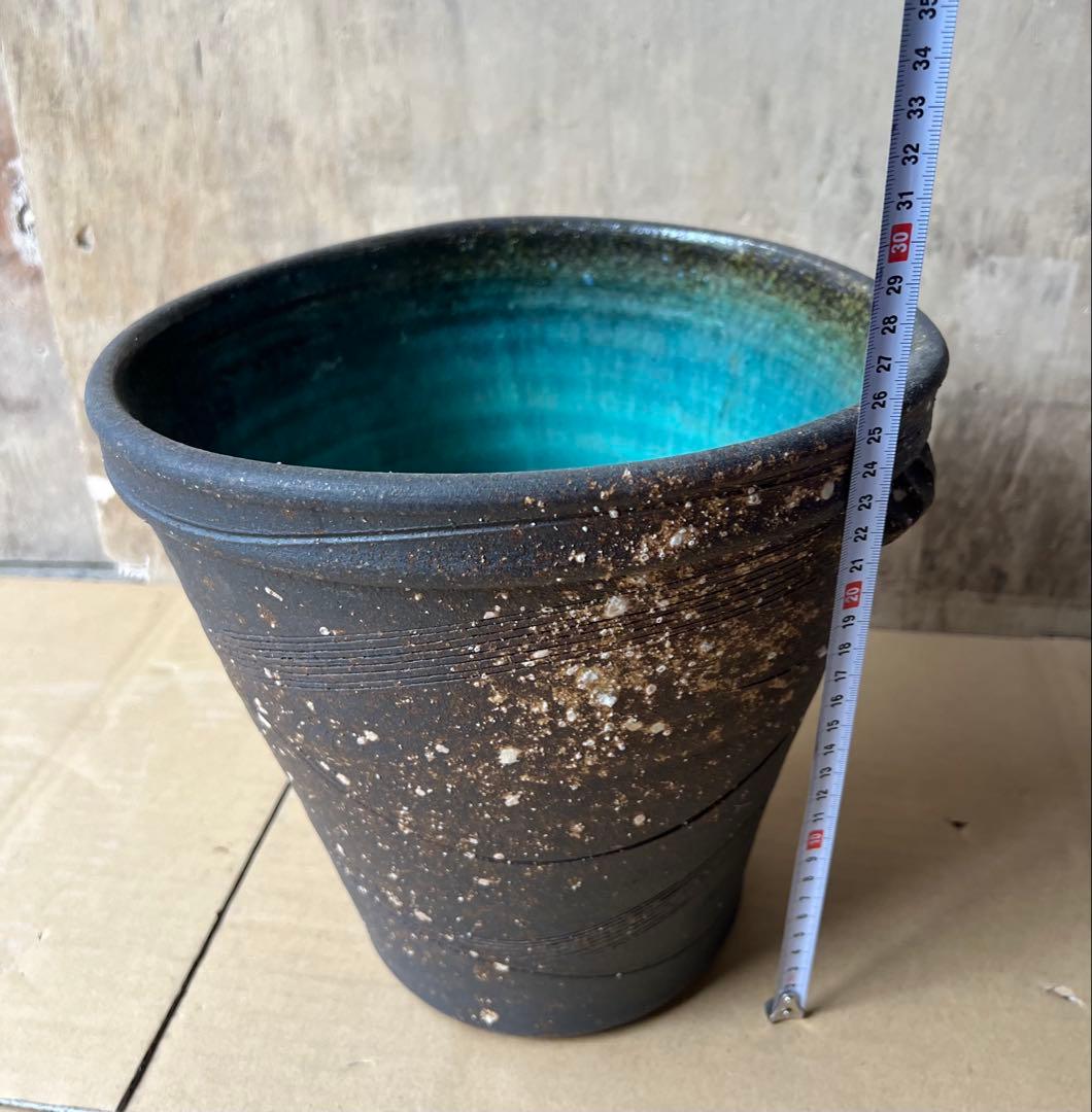 美しい古美術陶器花瓶