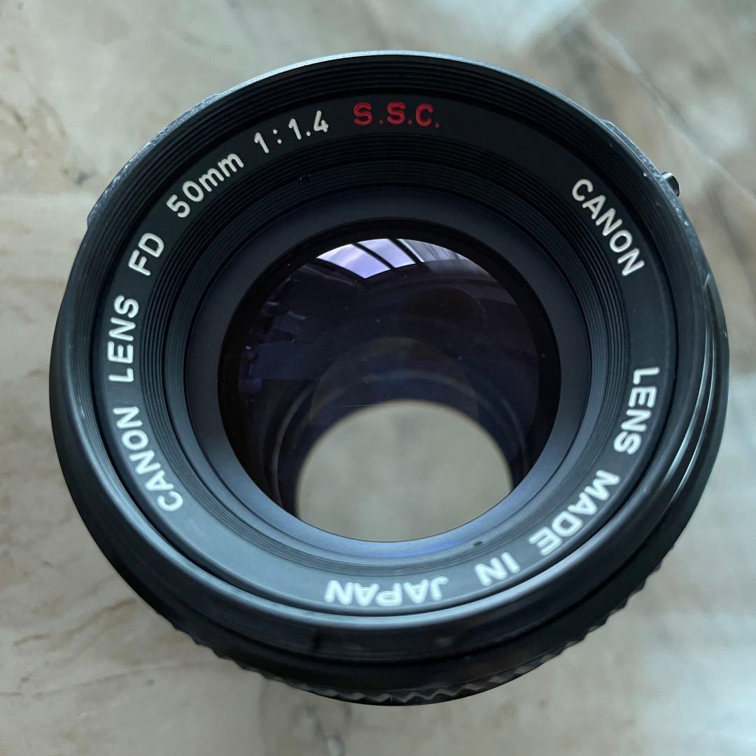 キヤノンFD 50mm F1.4 S.S.C. ○マーク