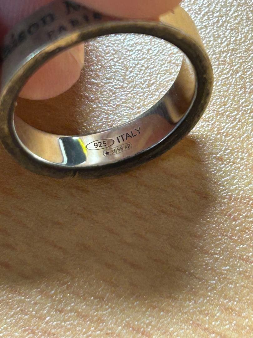 Maison Margiela ロゴリング　16号