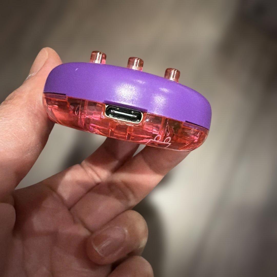 たまごっちUni パープル 本体・腕時計カバー