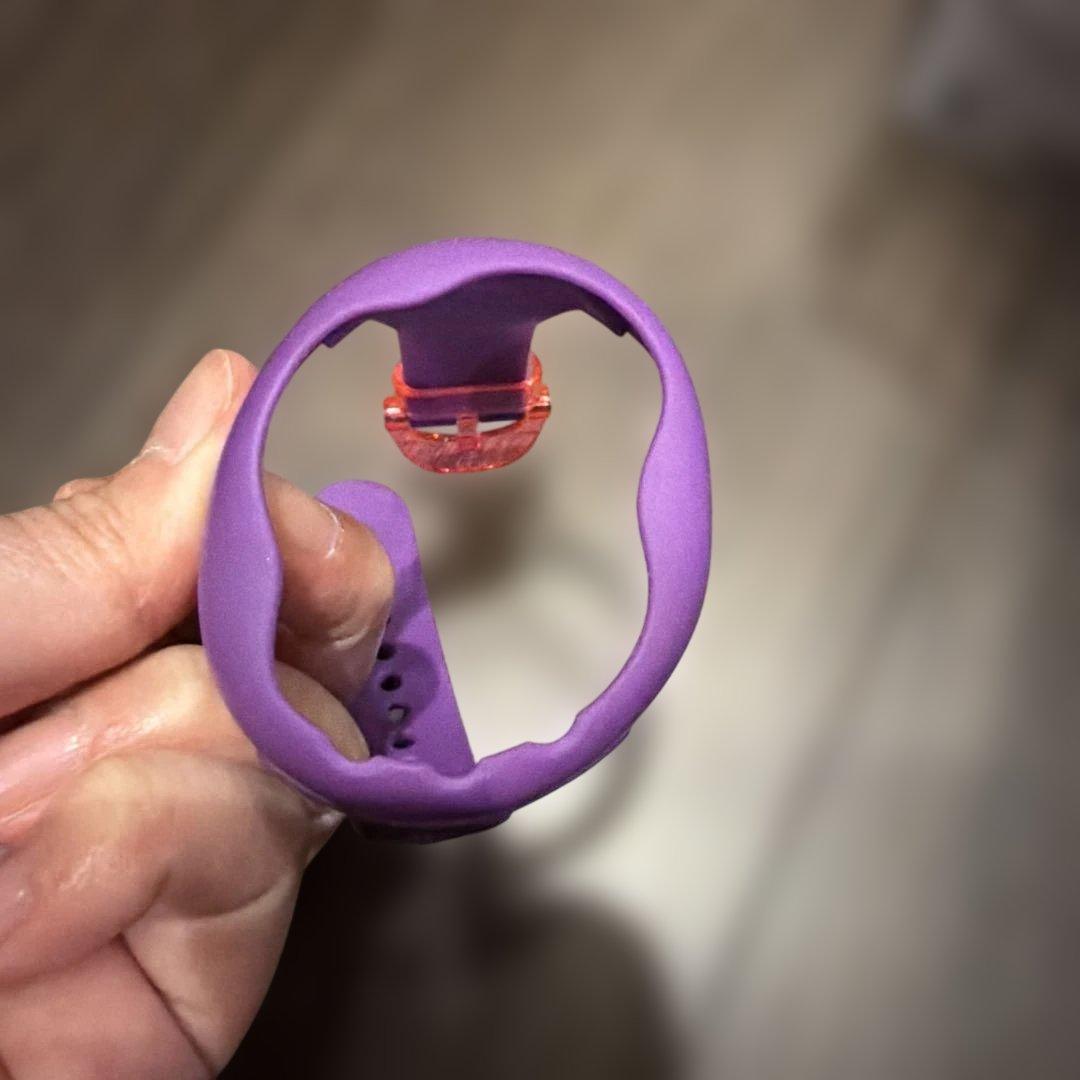 たまごっちUni パープル 本体・腕時計カバー