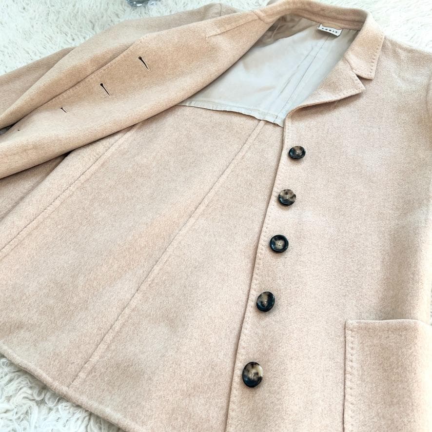 美品★AKRIS★カシミヤ★ダブルフェイス★ジャケット★コート