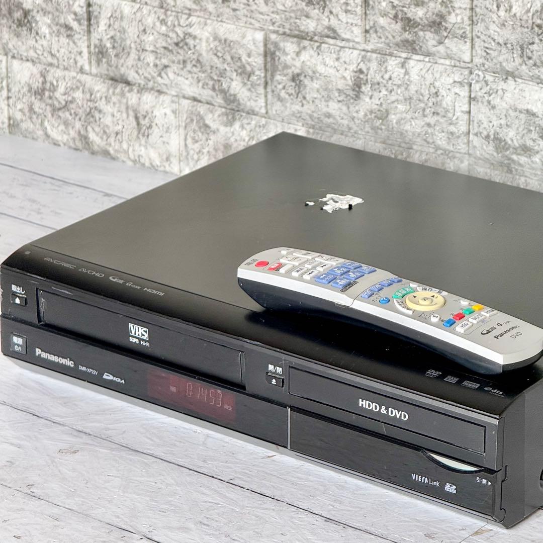 Panasonic VHS一体型DVDレコーダー DMR-XP22V