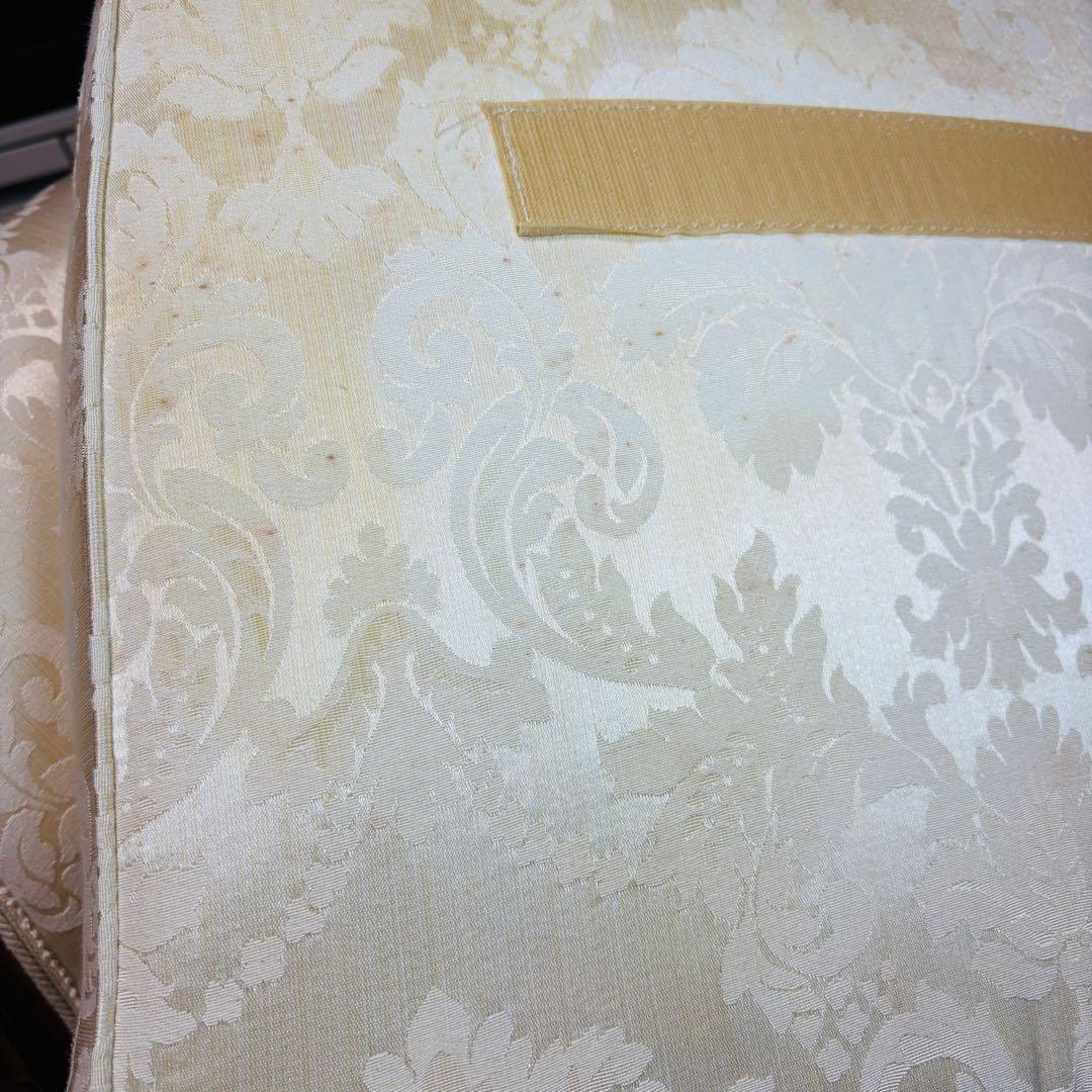 エクセレンテ　イタリア製　アームチェア　1人掛けソファ　ハイバック　猫足　ロココ