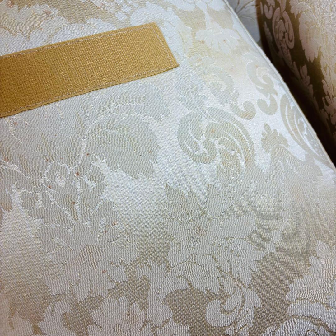 エクセレンテ　イタリア製　アームチェア　1人掛けソファ　ハイバック　猫足　ロココ