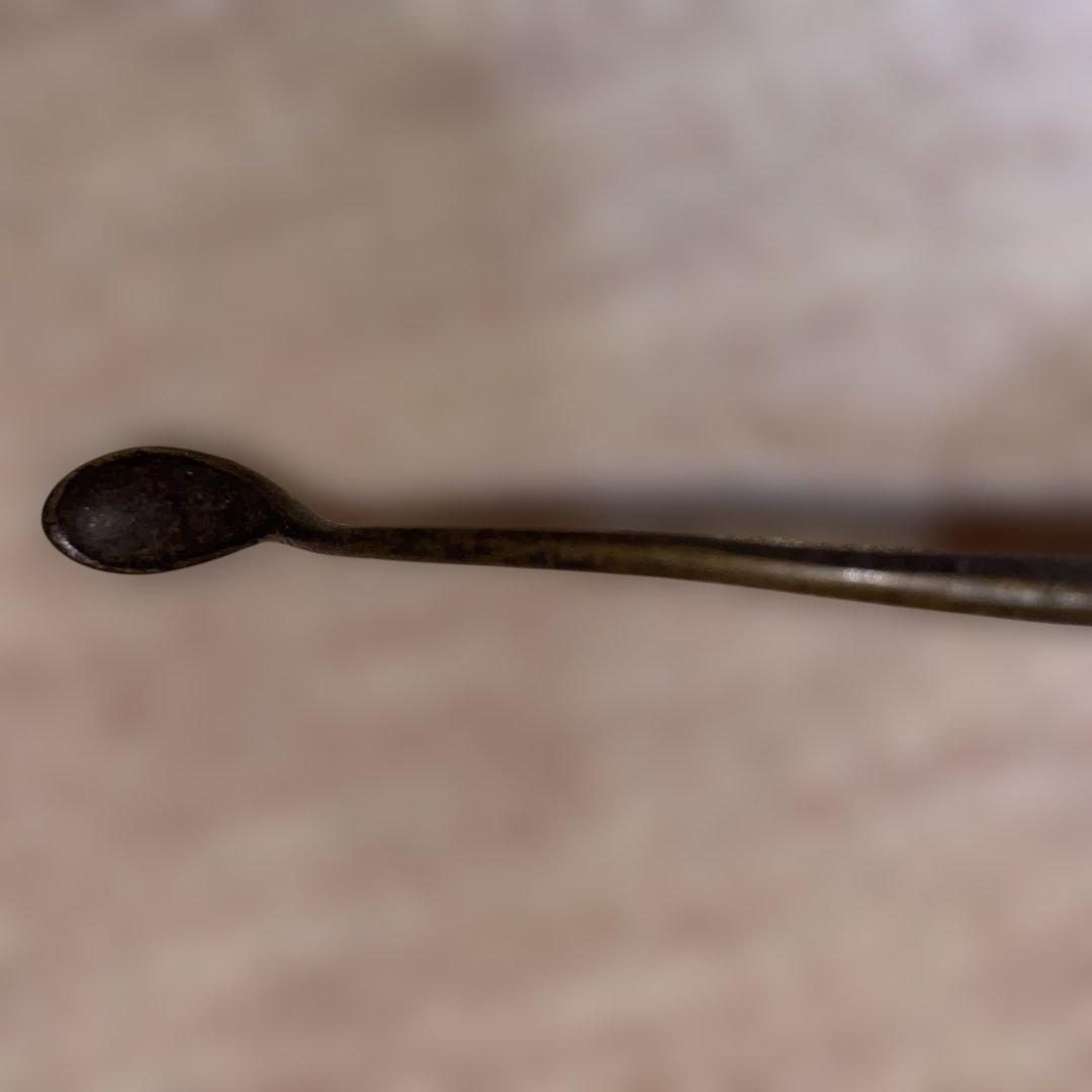 書道具　清時代　水入れ　筆洗い　スプーン