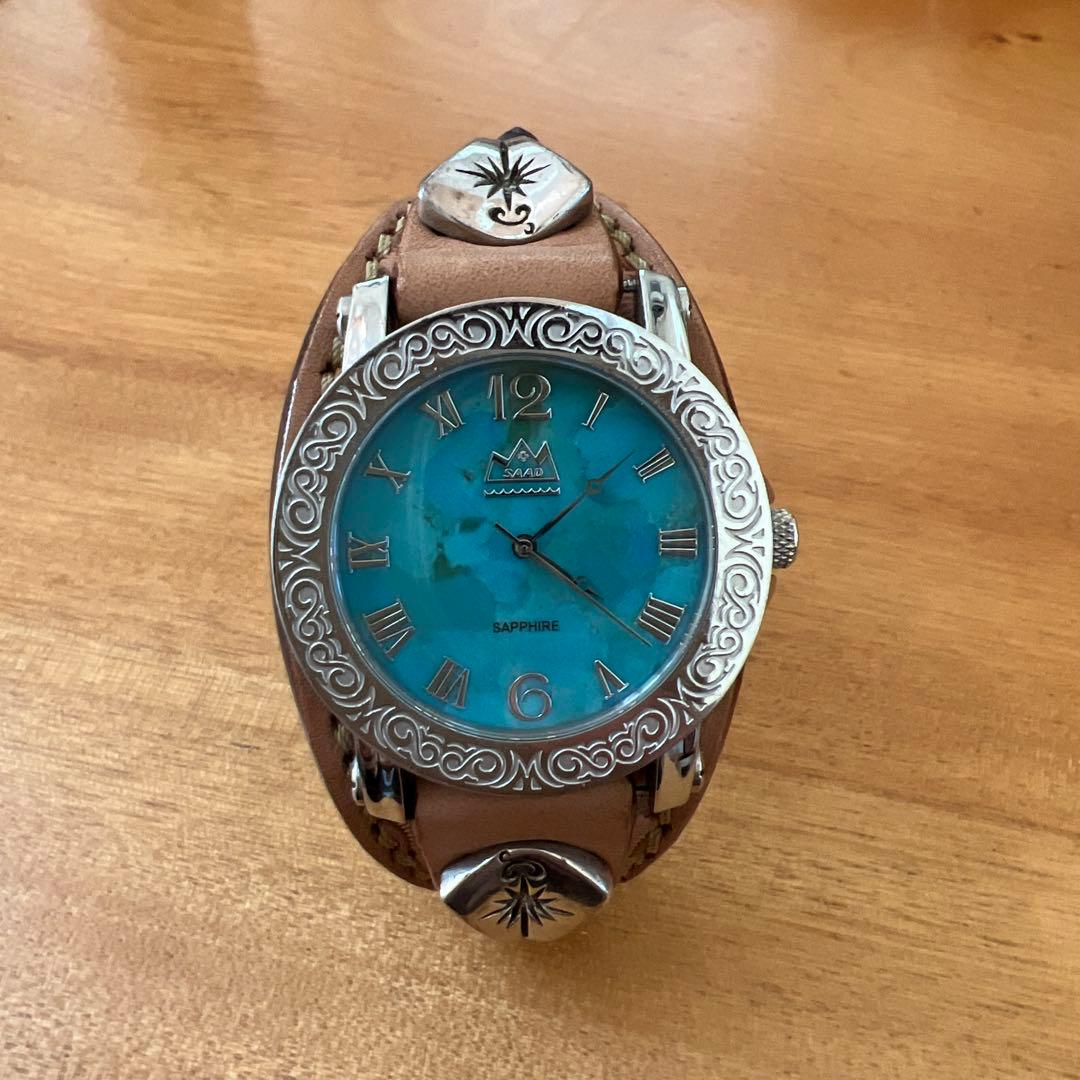 【yuukanaさま 専用】SAAD 腕時計　ターコイズ