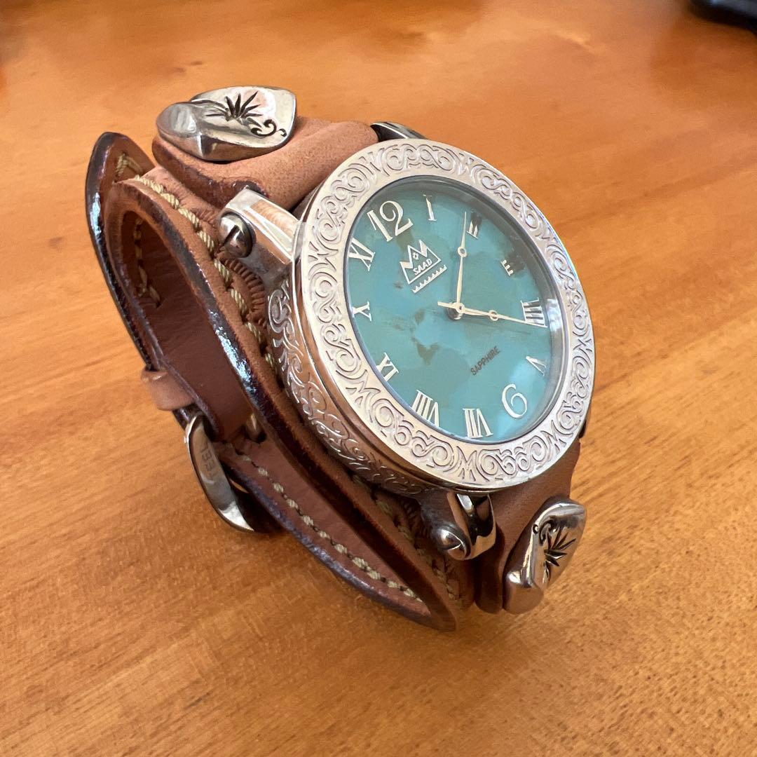 【yuukanaさま 専用】SAAD 腕時計　ターコイズ