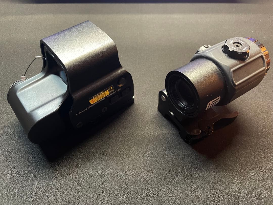 ホロサイト　マグニファイア ブラック 付属品あり