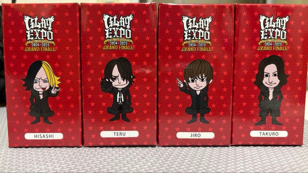 GLAY EXPO GRAND FINAL フィギュアセット【おまけ付】