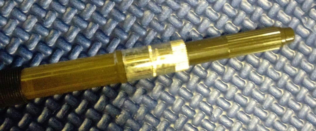 ダンヒル　万年筆　金属軸　ドイツ製　ペン先14金　14K