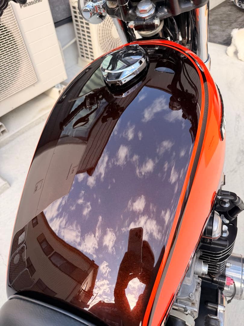 z1 z2 火の玉　ドレミコレクション　外装4点セット　カワサキ　エンブレム付き