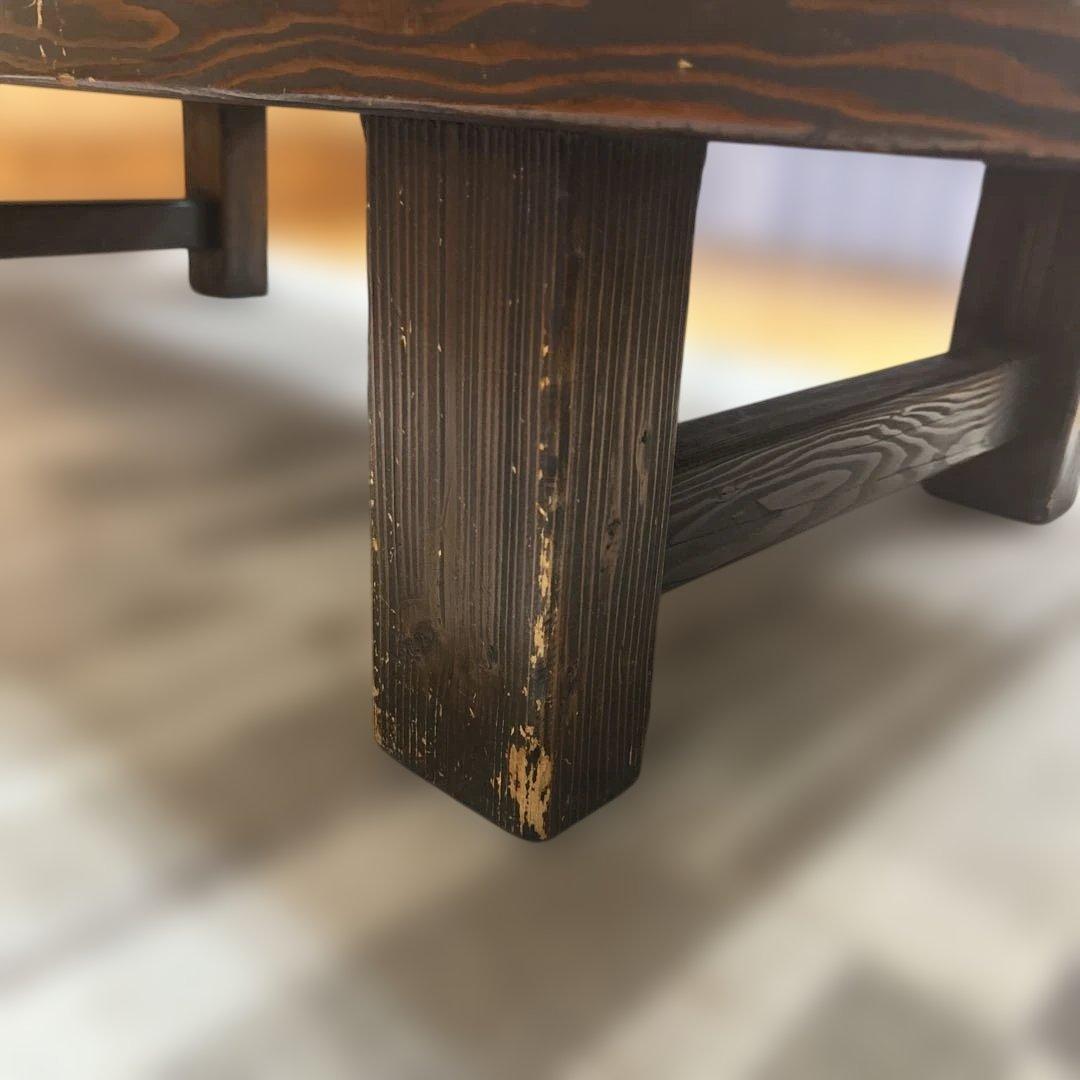 座卓　古材　古民家風　アジアン　和モダン　アンティーク　ビンテージ　レトロ