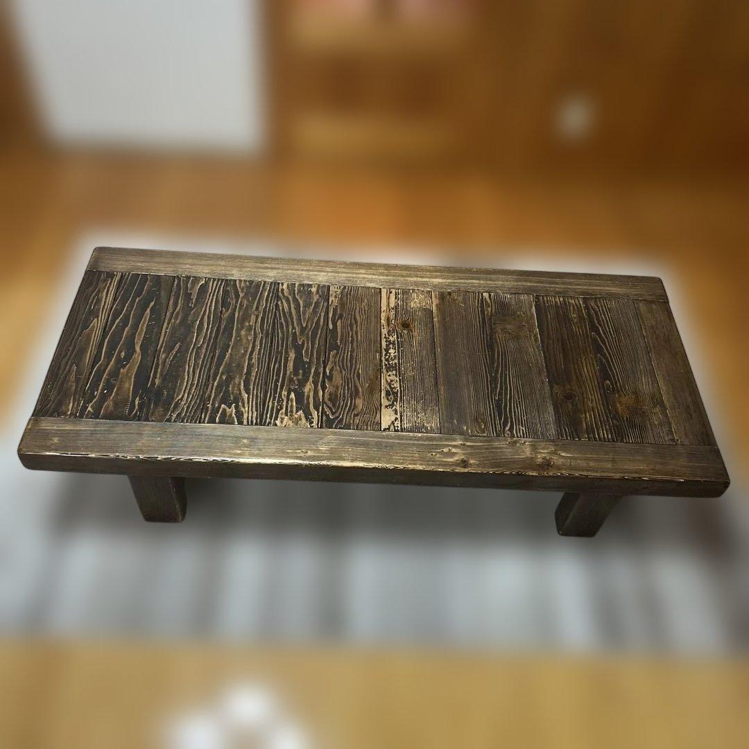 座卓　古材　古民家風　アジアン　和モダン　アンティーク　ビンテージ　レトロ