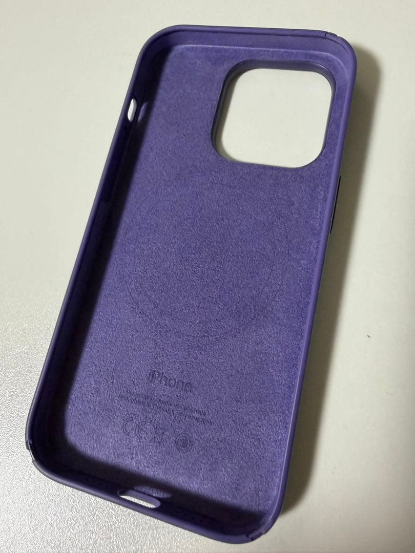 iPhone 14 Pro ディープパープル 本体 256GB シリコンケース付