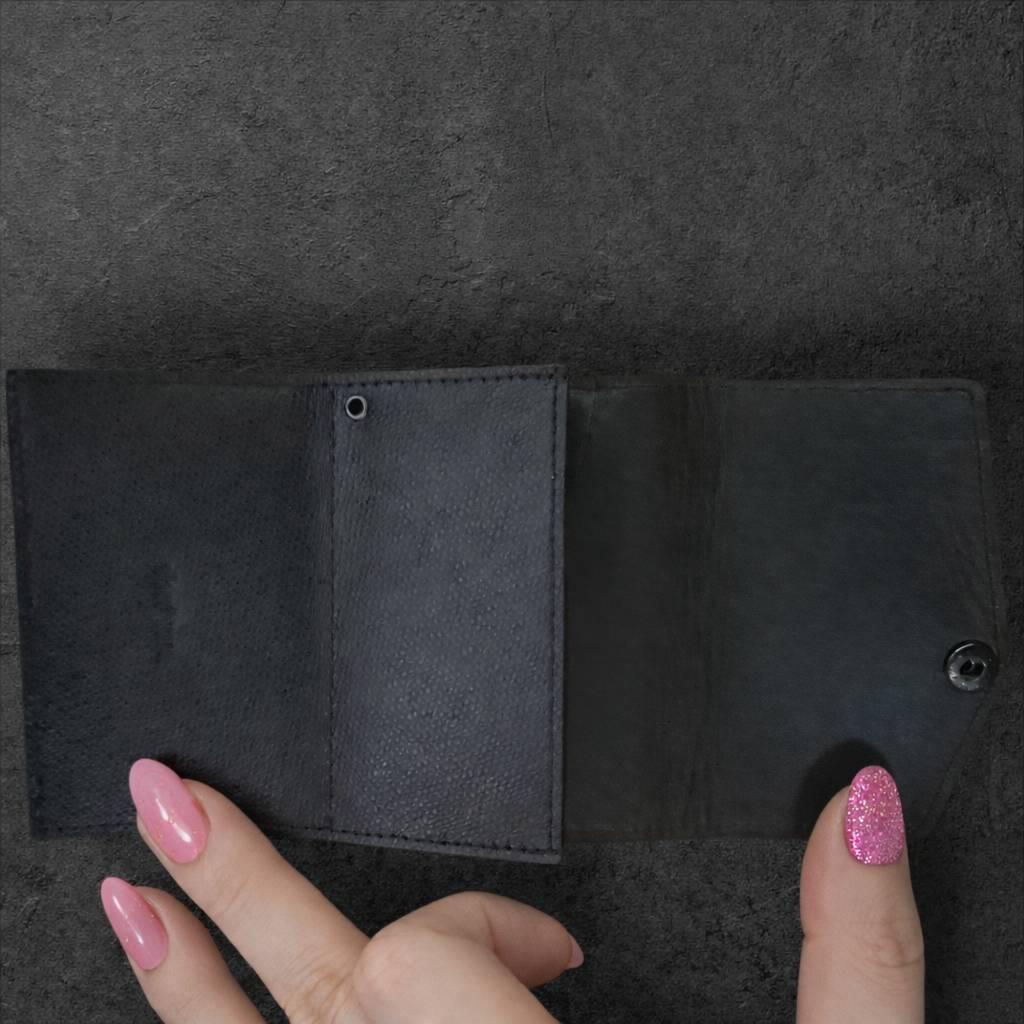 abrAsus アブラサス 小さい財布 ブラック