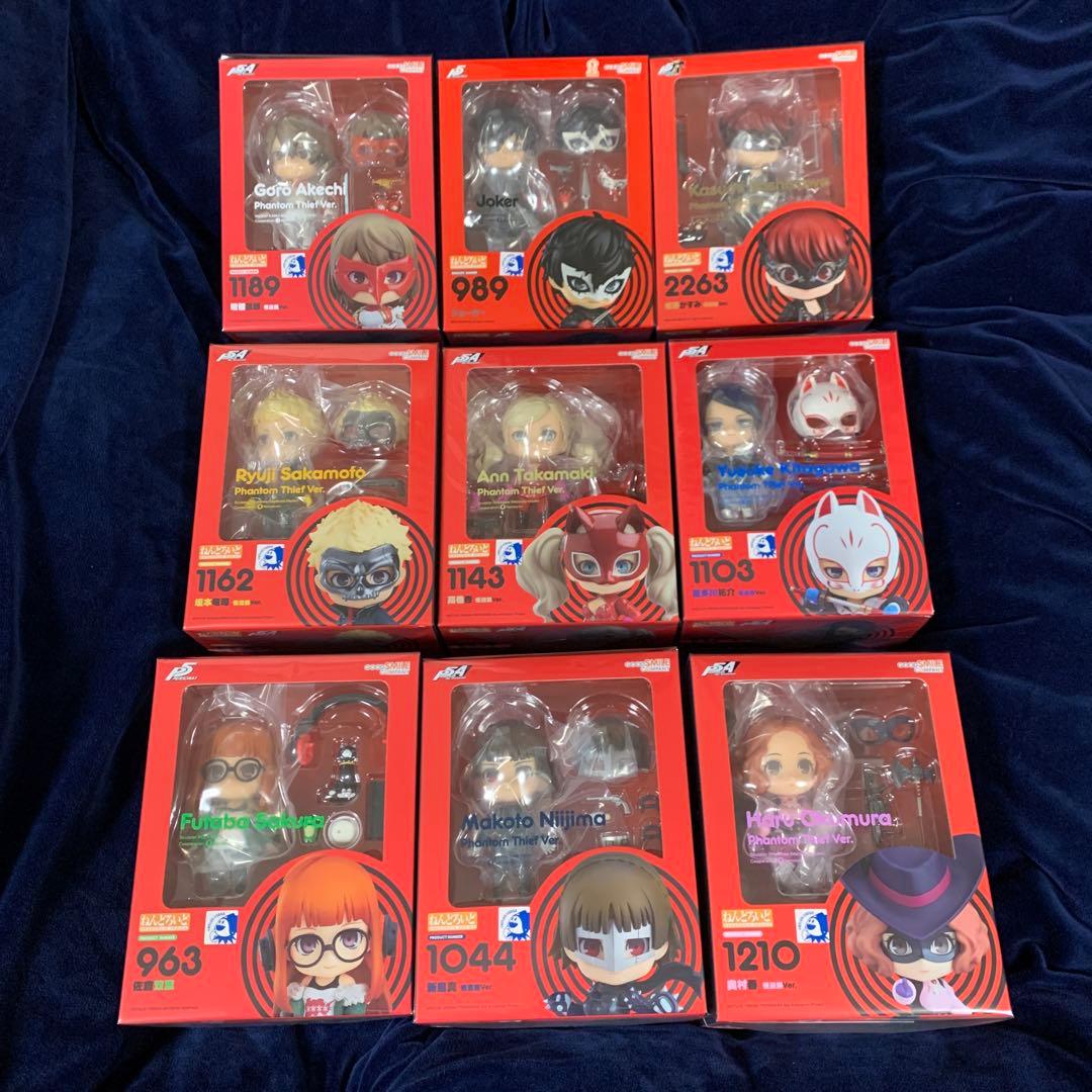 ペルソナ　ねんどろいど　p5 ペルソナ5 ジョーカー　明智五郎 フィギュア