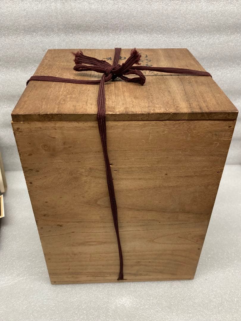 未使用 当時物 時代物 昭和中期 南部鉄瓶 名人釜師 大美作 柚子釜