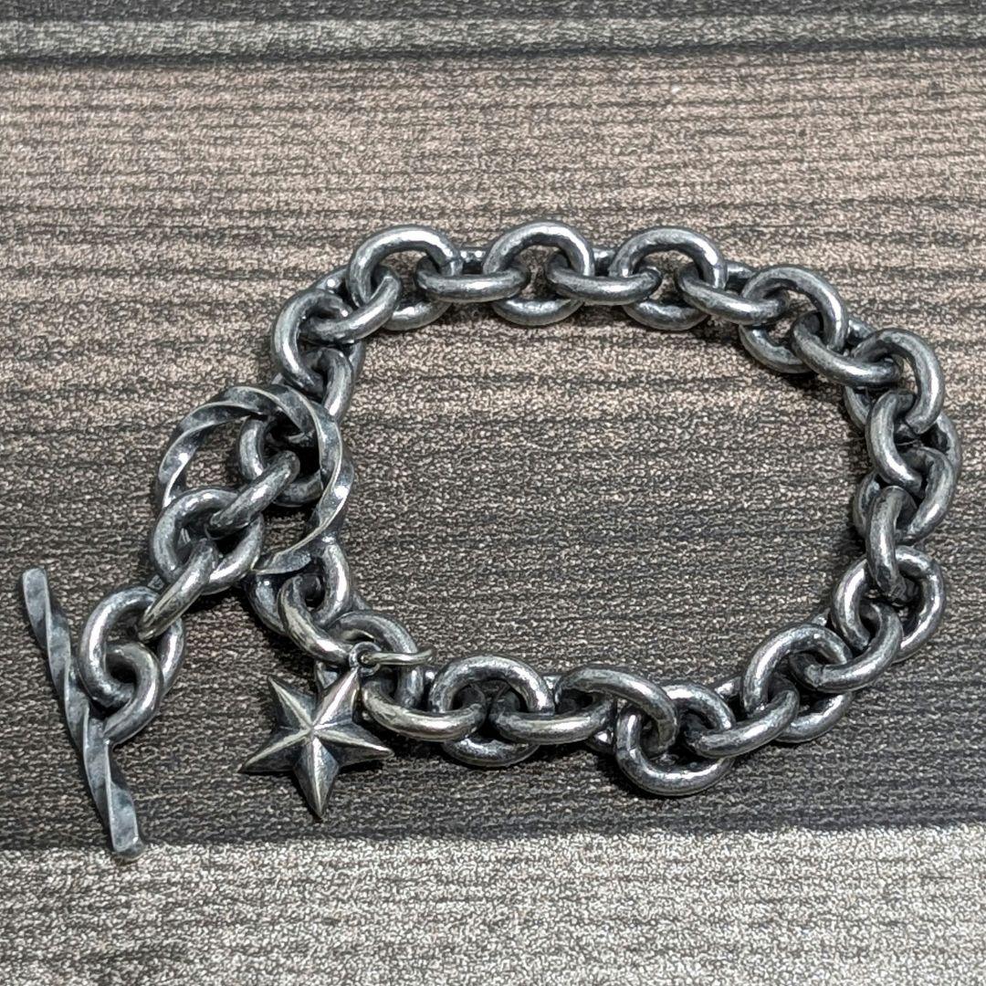 Paul Smith ツイスト＆スター チェーンブレスレット