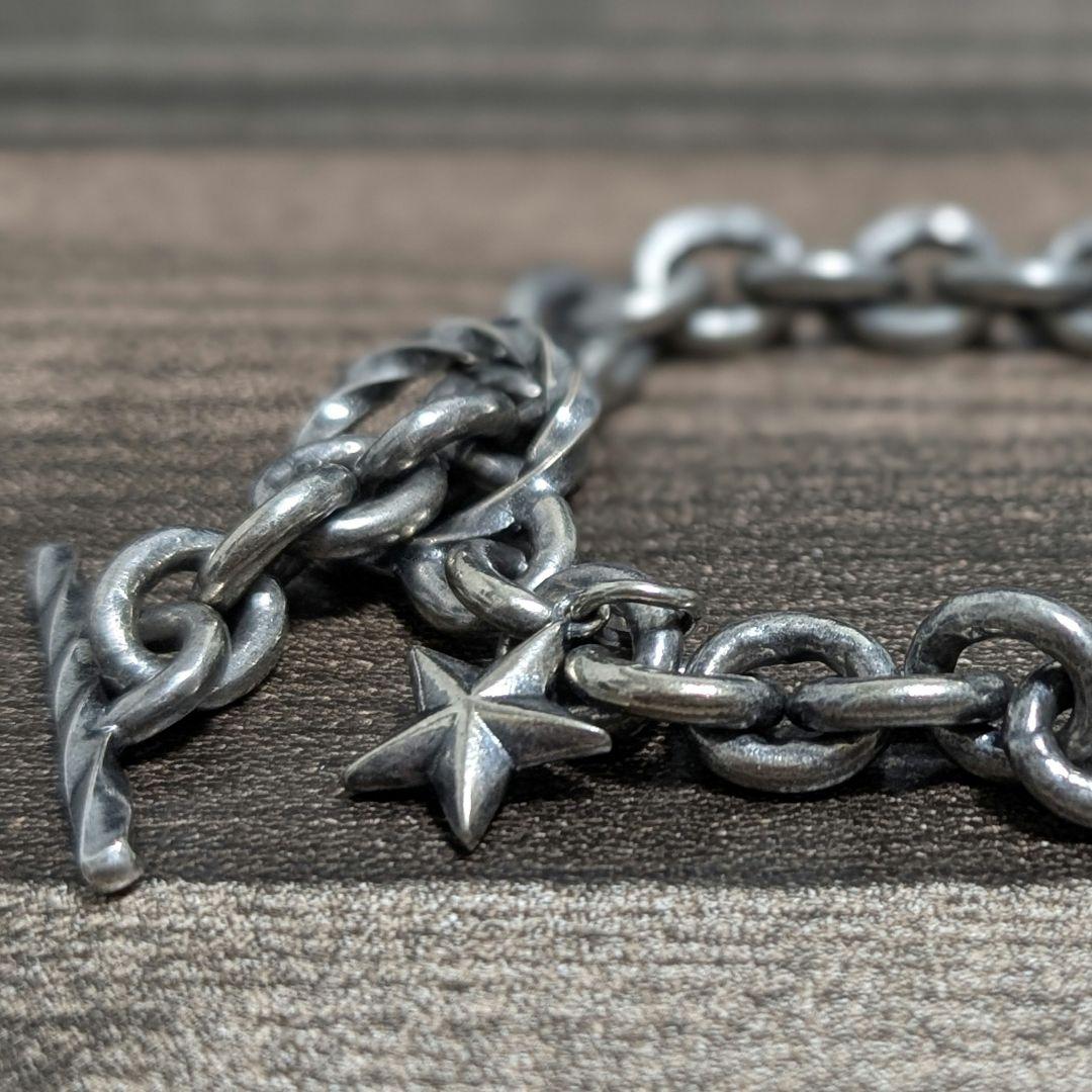 Paul Smith ツイスト＆スター チェーンブレスレット