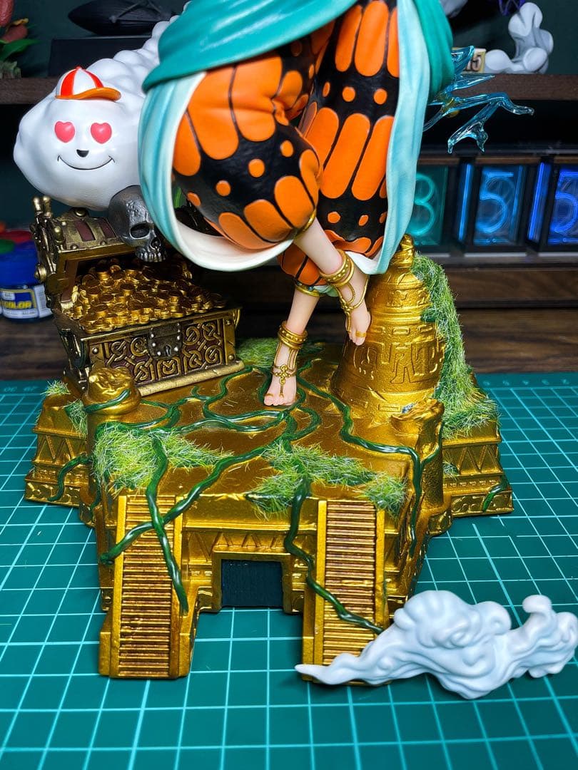 ONE PIECE エネルコス ナミ フィギュア ガレージキット