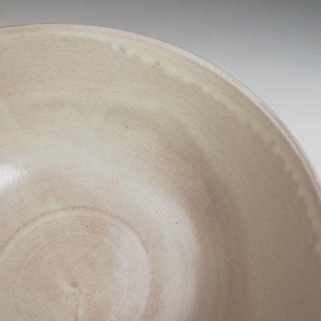 Ｓ８８０　茶碗　『粉引手　茶碗』『伊東慶 作』　共箱　抹茶碗　茶道具