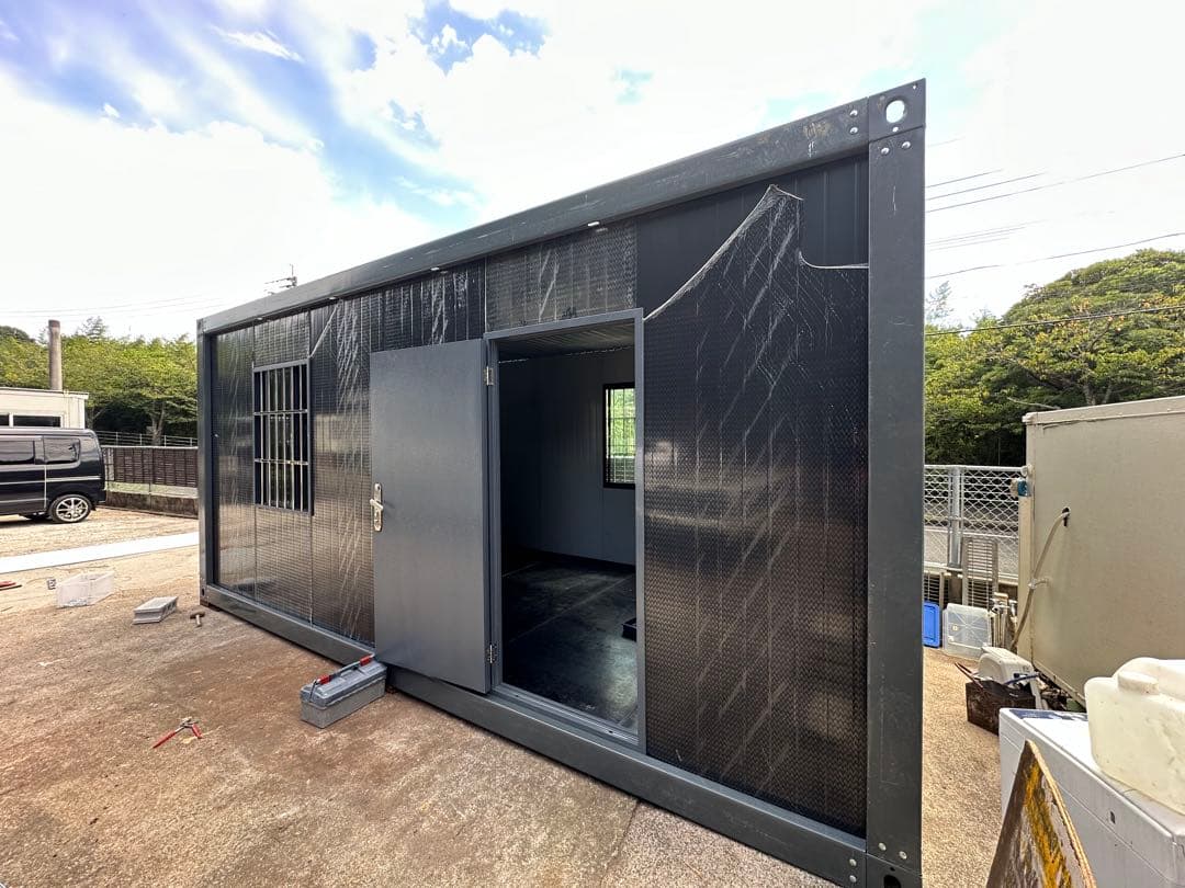 九州、中国配送対応ユニットハウスコンテナ コンテナハウス　スーパーハウス　倉庫