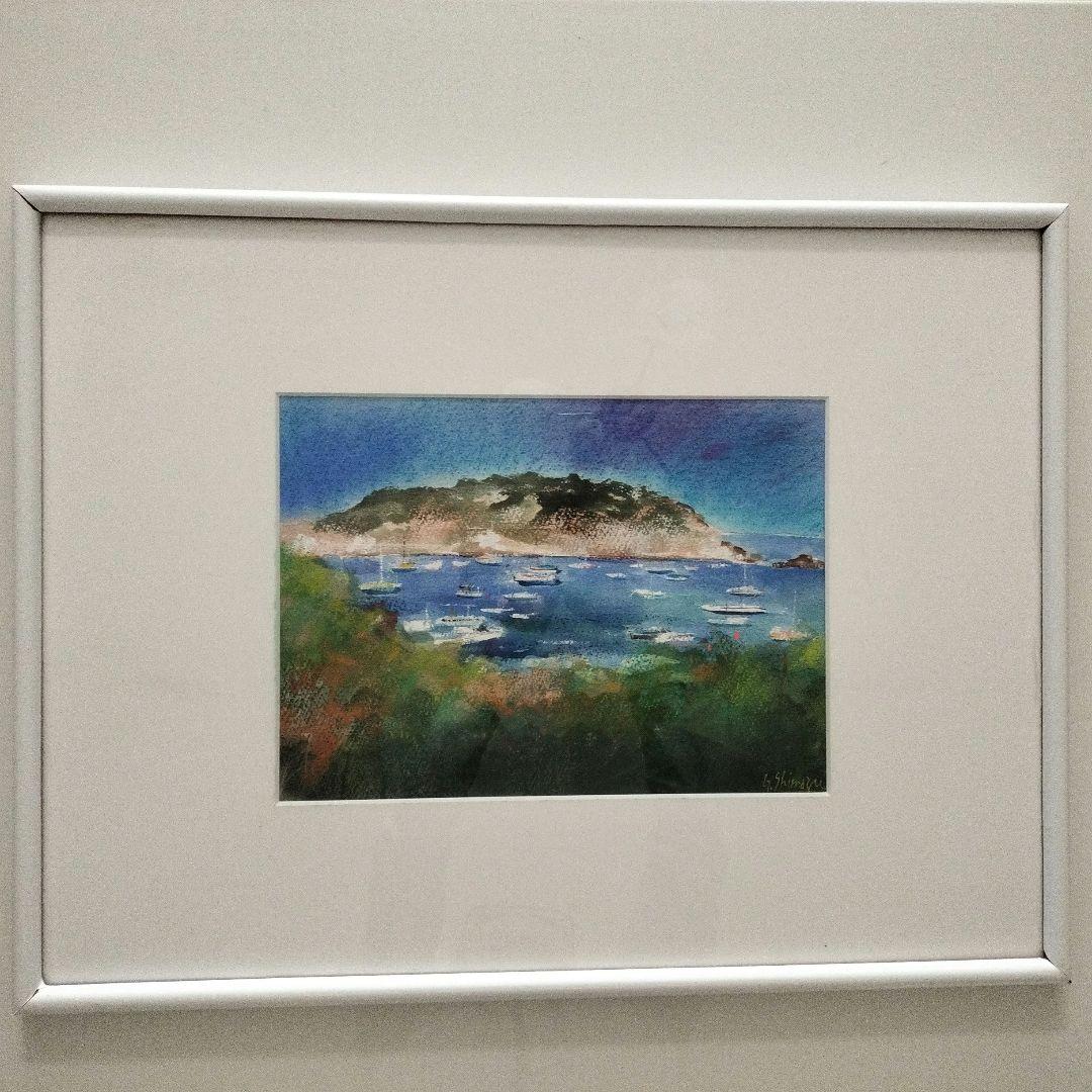 島津豪亮 　海の風景