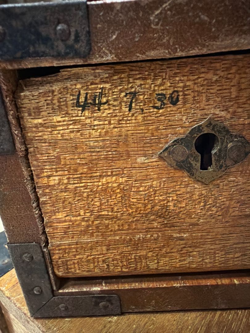 野村證券 百万両貯金箱【木製】第1136番＆第1846番（推定）2点 昭和レトロ